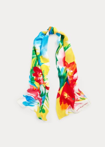 Women's Ralph Lauren Callie Silk Twill Scarf | 824913LME